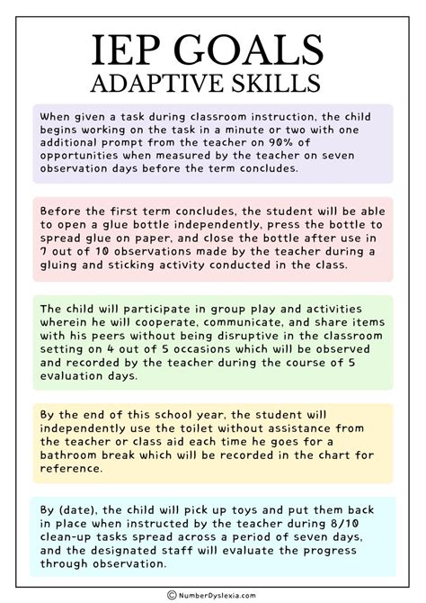 adaptive physical education goals.